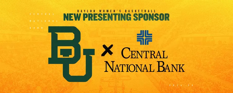 Baylor Women's Basketball new presenting sponsor - Central National Bank