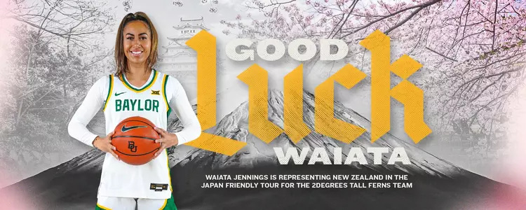 Good luck Waiata - 2degrees Tall Ferns Select Japan Friendly Tour 2024