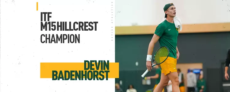 Badenhorst ITF M15 Hillcrest Champion