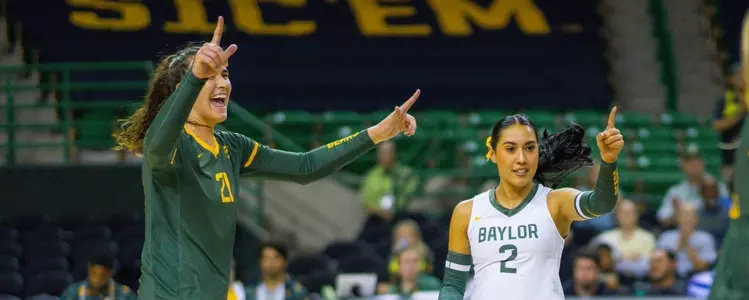 Elise McGhee & Lauren Briseño celebrate