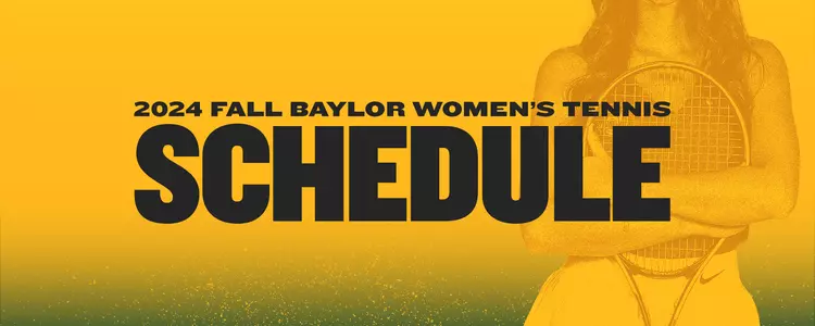 2024 Women's Tennis Fall Schedule