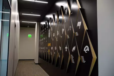 Fudge Football Development Center Interior - August 2024