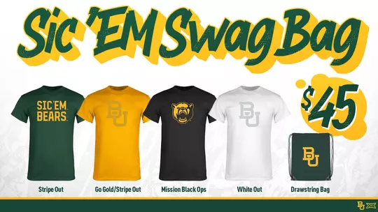 Sic 'Em Swag Bag Detail