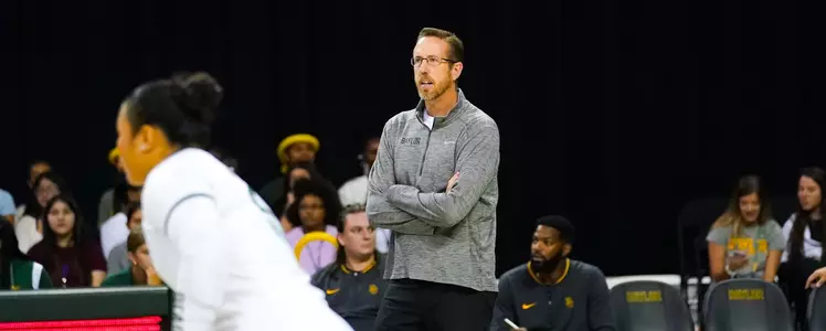Ryan McGuyre coaching against ACU