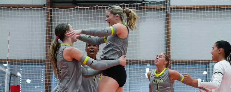 Team celebrates