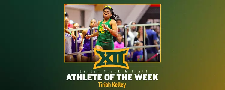 Tiriah Kelley Big 12 Athlete of the Week