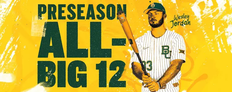 Wesley Jordan Preseason All-Big 12 Graphic 2025