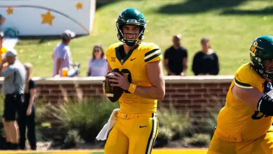 Sawyer Robertson vs. K-State action photo