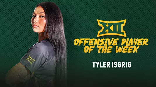 Tyler Isgrig Big 12 POTW 2025