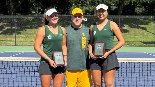 Zuza, Joey, Na after winning 2025 ITA Texas Regional Doubles Title