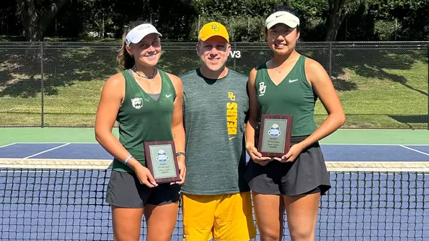 Zuza, Joey, Na after winning 2025 ITA Texas Regional Doubles Title