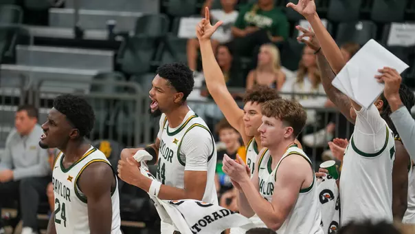 Baylor MBB Team Celebration
