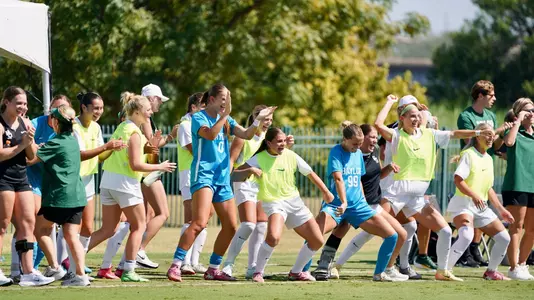 Soccer celebrates goal scored vs Colorado 2025