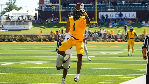 Michael Trigg one-handed catch vs K-State 2025