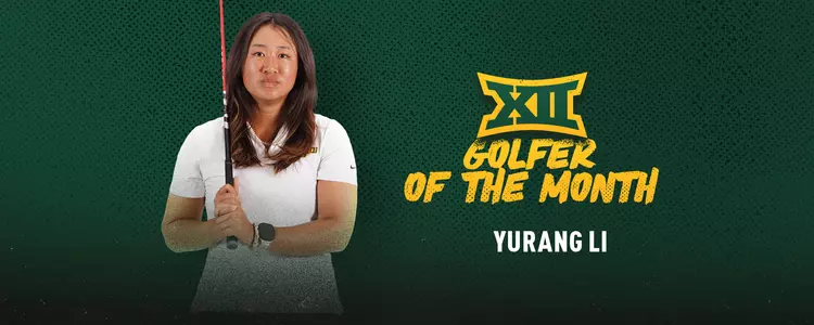 Yurang Li golfer of the month