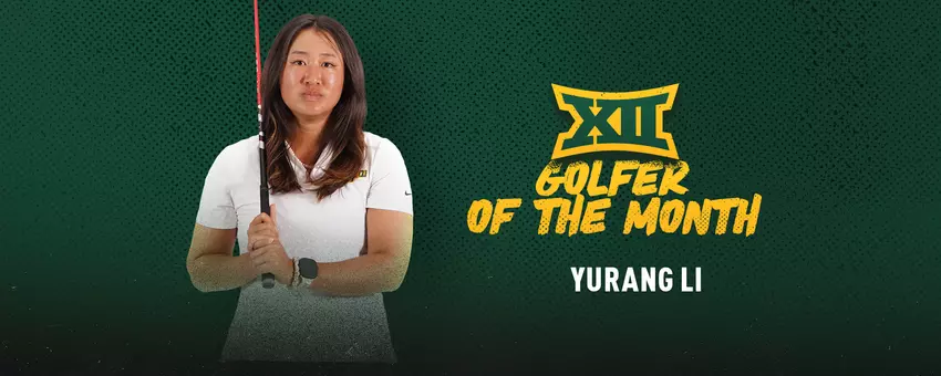 Yurang Li golfer of the month