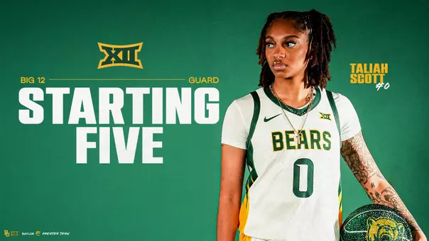 Taliah Scott - Big 12 Starting Five Week 3