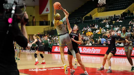 Darianna Littlepage-Buggs shot vs Davidson 2025