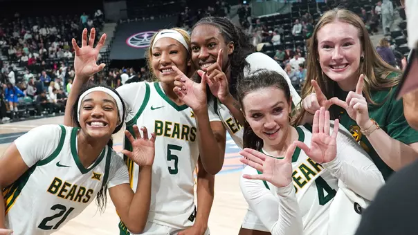 Bears pose after upset win over Duke in Paris