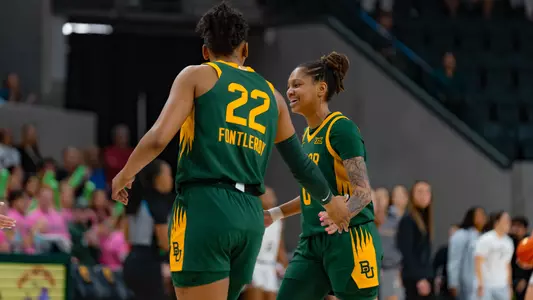 Taliah Scott and Bella Fontleroy in win over Lindenwood