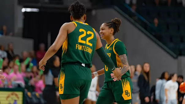 Taliah Scott and Bella Fontleroy in win over Lindenwood