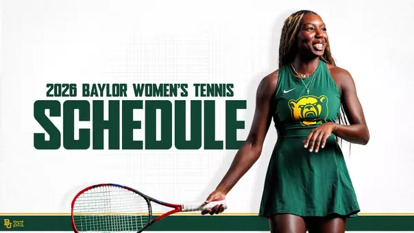 2026 Baylor WT Spring Schedule with Kennedy Gibbs