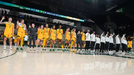 Baylor WBB sings alma mater after win over Southern