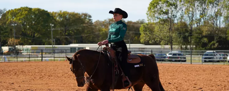 Gianna Pozzi for Horsemanship against Texas A&M