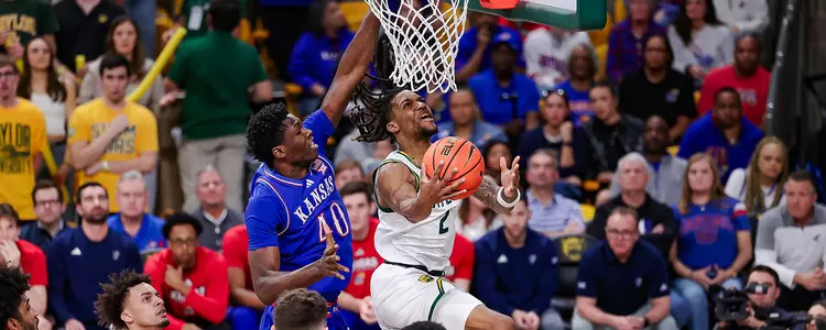 Jayden Nunn layin vs. Kansas