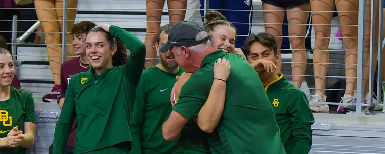 Molly Haywood and Coach Richards
