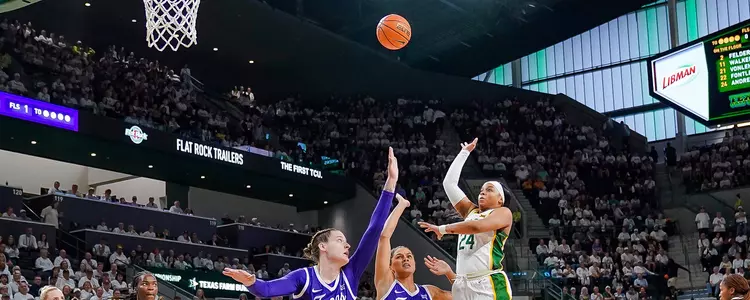 Sarah Andrews against TCU