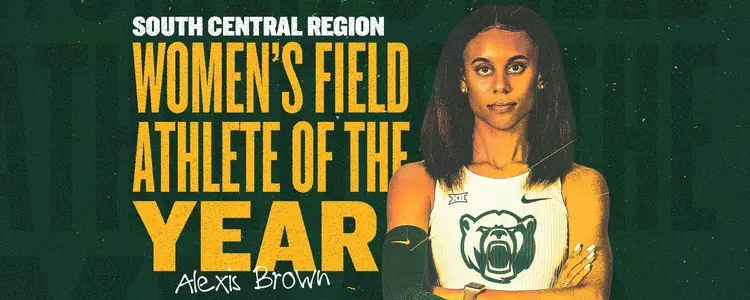 Alexis Brown USTFCCCA South Central Field Athlete