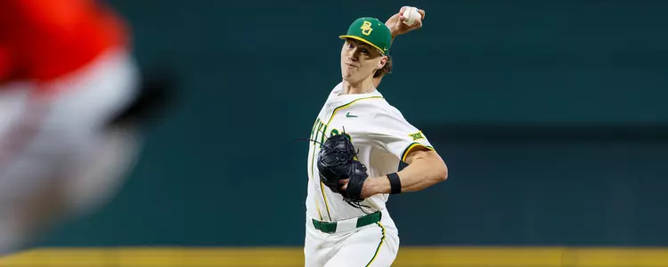 Gabe Craig pitching at Globe Life Field 2025