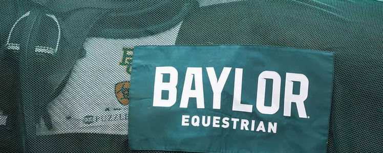Baylor Equestrian fly net on Puzzle