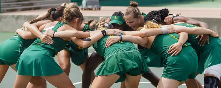 Baylor WT Huddle before OSU match