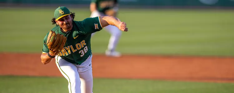 Bryson Bales pitching in 2025