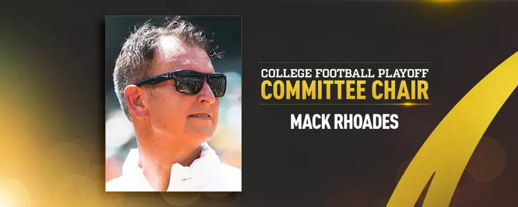 Mack Rhoades named CFP Selection Chair
