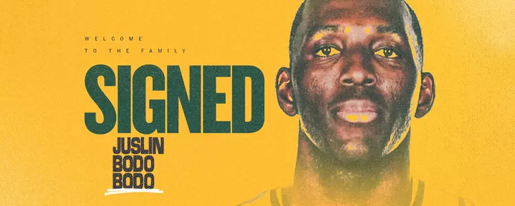 Bodo Bodo Signing Graphic