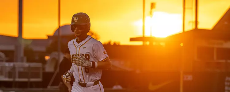 Cool sunset at Baylor Ballpark