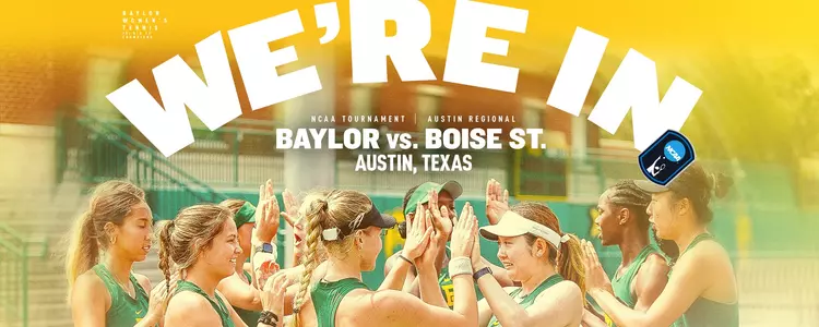 Baylor WT NCAA Selection - vs Boise State in First Round