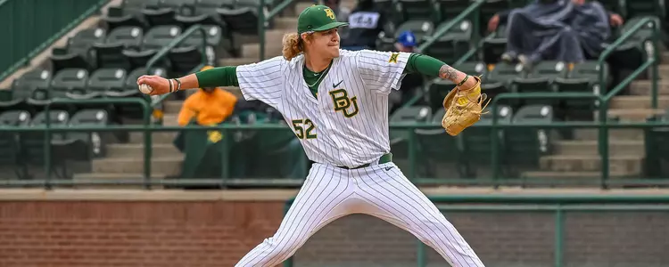 Caleb Bunch pitching against Houston 2025
