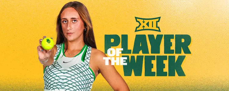 Cristina Tiglea, Big 12 WT Player of the Week