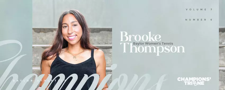 Brooke Thompson - Champions' TriBUne