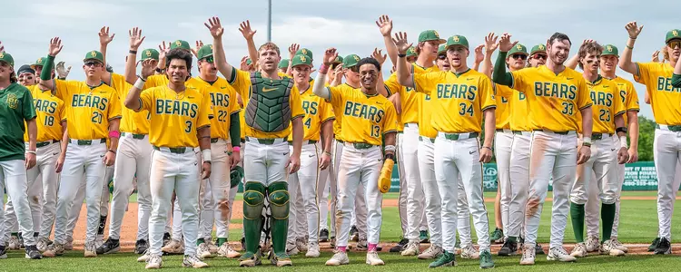 Baylor Baseball Team Sic 'Em 2025