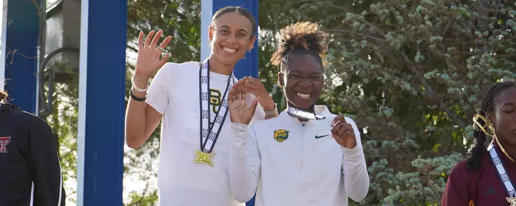 Alexis Brown and Janae De Gannes Podium