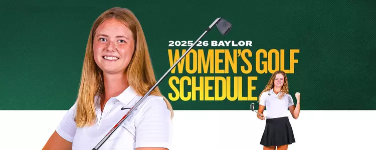 Women's Golf Schedule Release