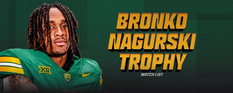Keaton Thomas Nagurski Trophy graphic