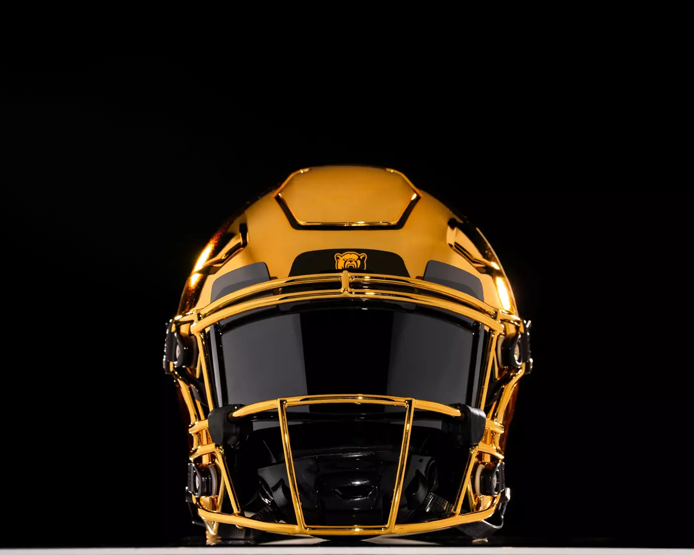 Chrome football helmets are back!