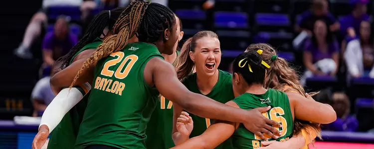 Harley Kreck Huddle vs. LSU