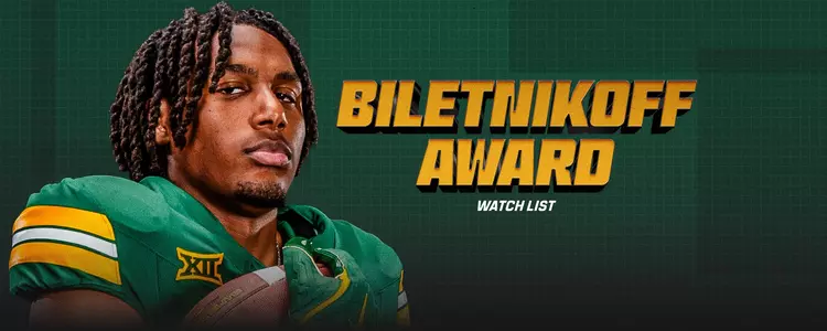 Josh Cameron 2025 Biletnikoff Award watch list graphic